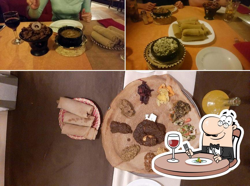 Блюда в "Аддисе Абеба"