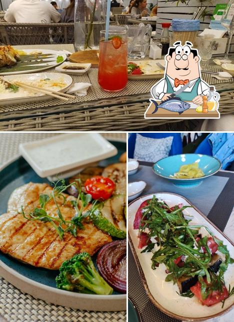 Лосось гриль в "Сицилия"