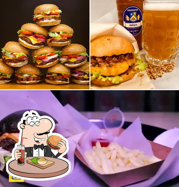 Закажите гамбургеры в "Пивоварне "Ховрино""
