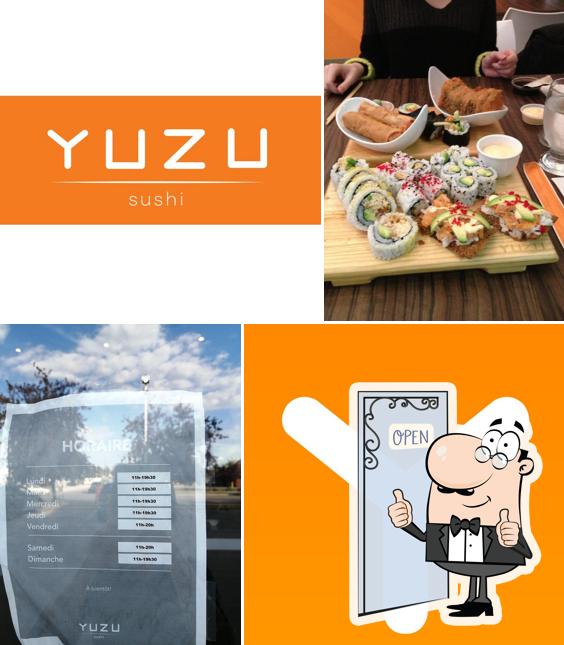 Yuzu sushi
