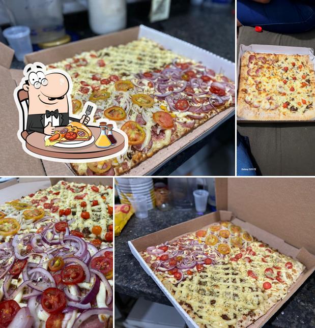 Pizza Quadrada Do Chefe paraiso