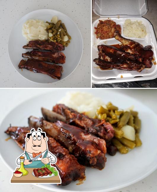 Smoking Comfort food truck