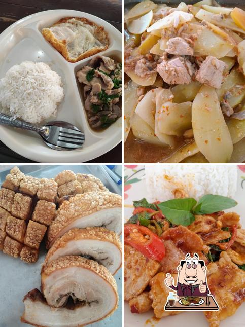 ร้านหน่องกะเพราหมูหมัก