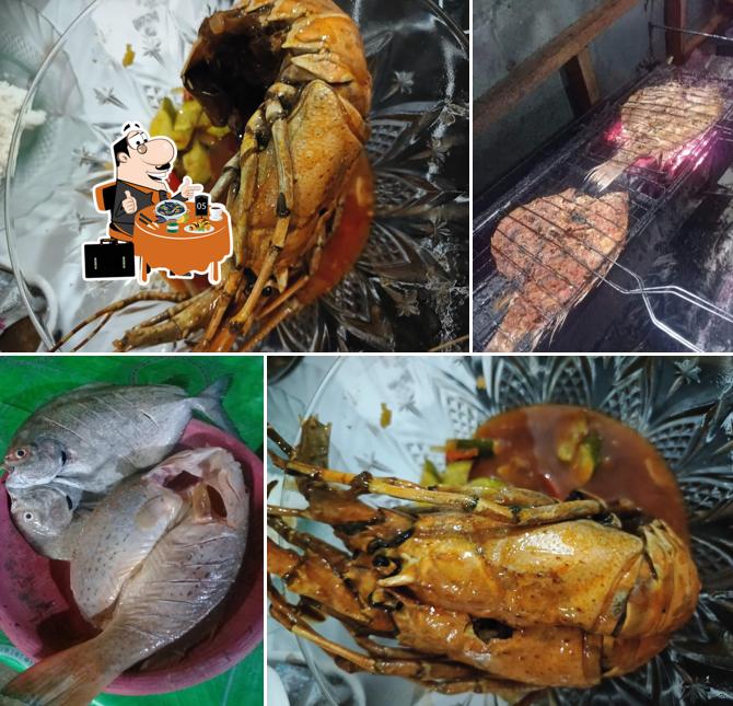 Grilled Fish and Seapood