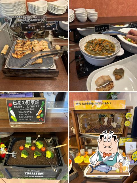 昆布と トマトと はちみつと -ホテルアネックスイン 朝食バイキングレストラン-