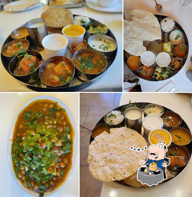 Rajwadi Thali Chaat & Sweets