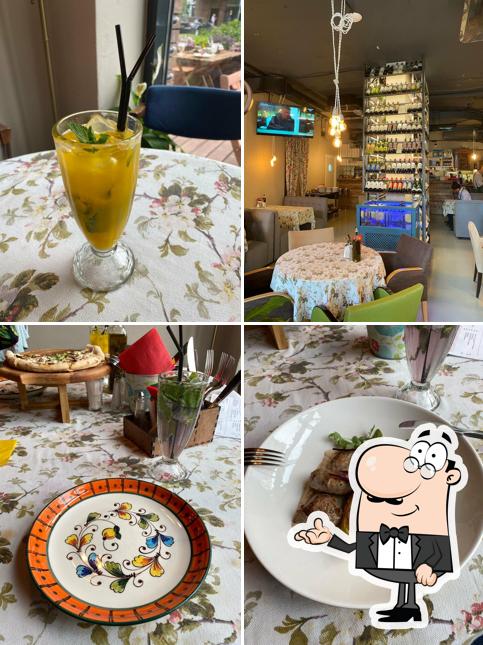 Интерьер "Траттория Vabene"