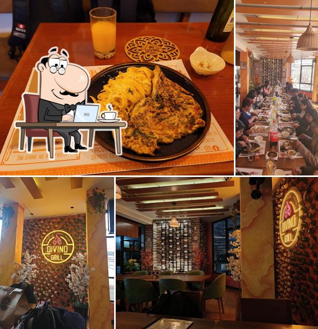 Divino Grill parrillas, vinos, pizzas