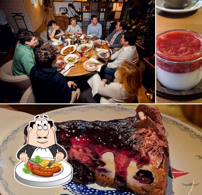 Еда в "Сыроварня"