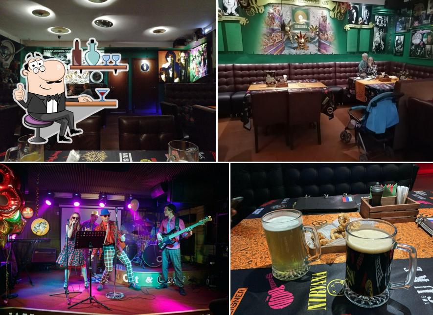 Интерьер "Кота и Клевера"