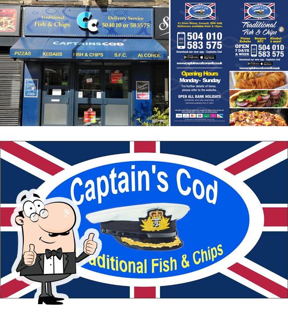 Captain's Cod Traditional Fish & Chips