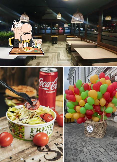 Еда и внутреннее оформление - все это можно увидеть на этом изображении из Сирия