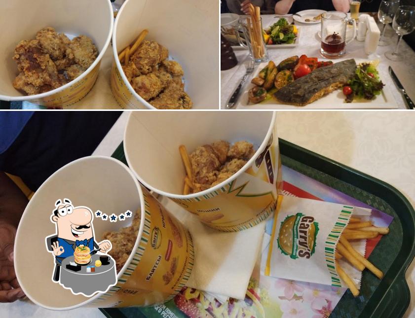 Блюда в "Fish&Meat"