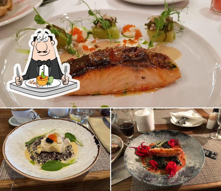 Еда в "Террасе/Lounge & Bar"