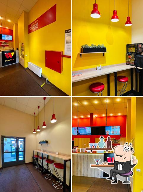 Интерьер "Суши Wok"