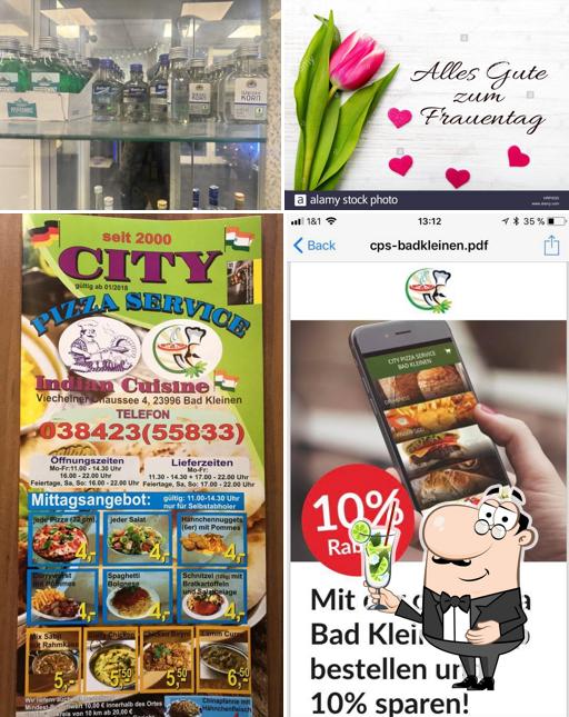 City Pizza Service Bad kleinen