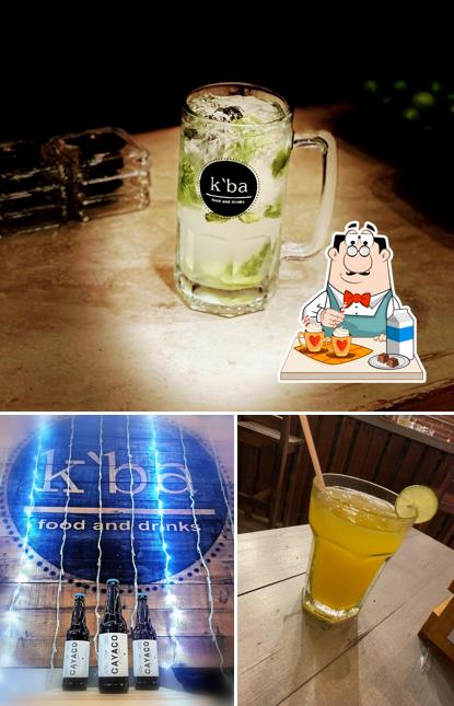 K'BA food and drinks