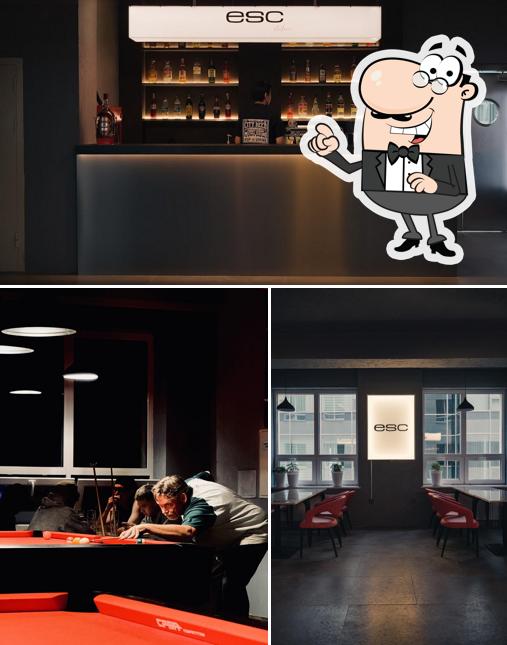ESC Station Bar: Coffee • Cocktails • Billiards