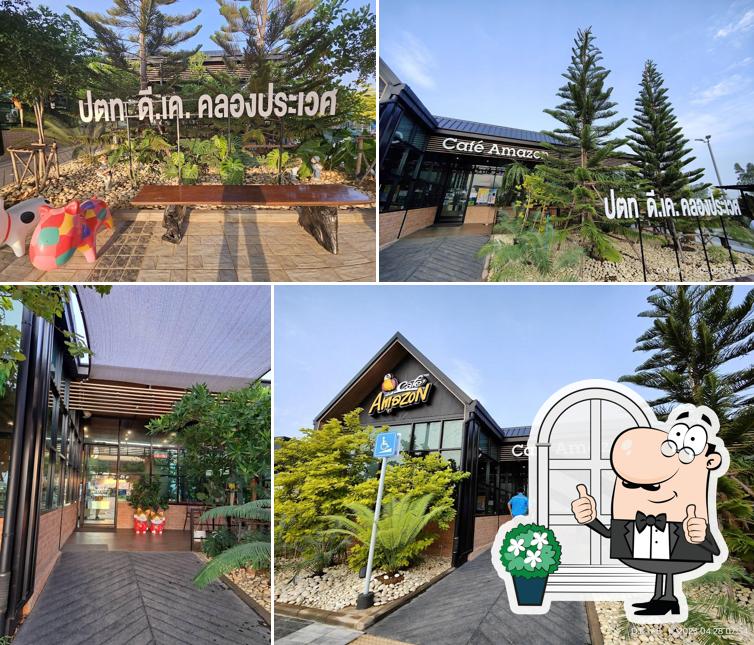 Cafe Amazon คลองประเวศ ปั๊มลุงทุยแปดริ้ว