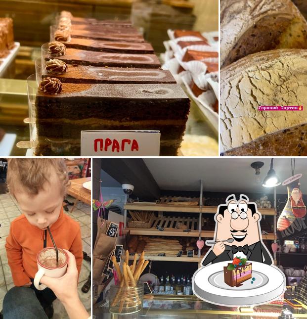 Шоколадный торт в "Рулете&Багет"