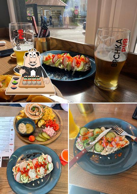 Закажите разные виды суши