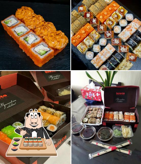 Попробуйте разные виды суши