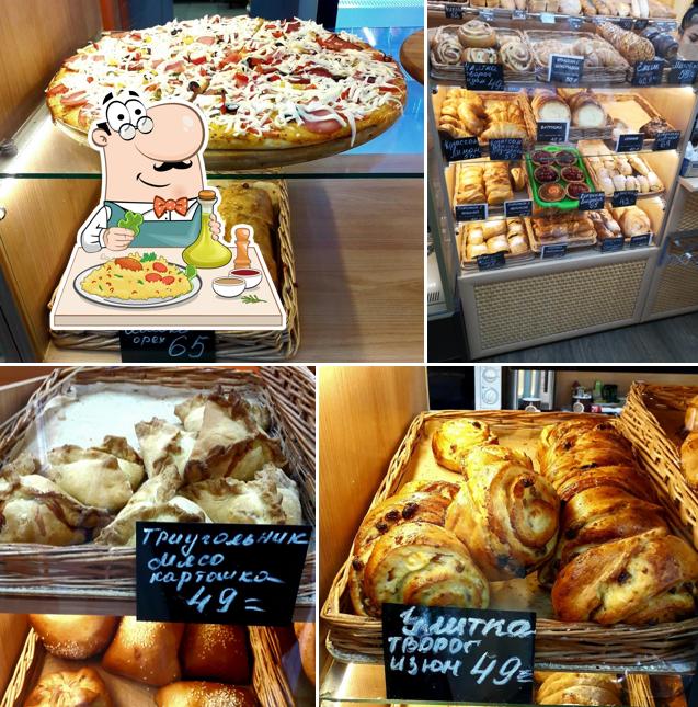 Еда в "Машенька"