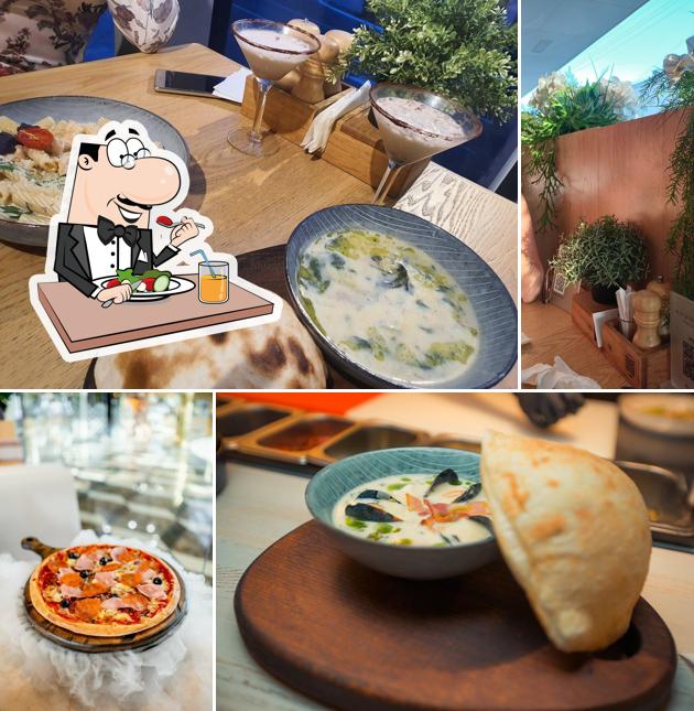 Блюда в "Перчини Grill&Wine"