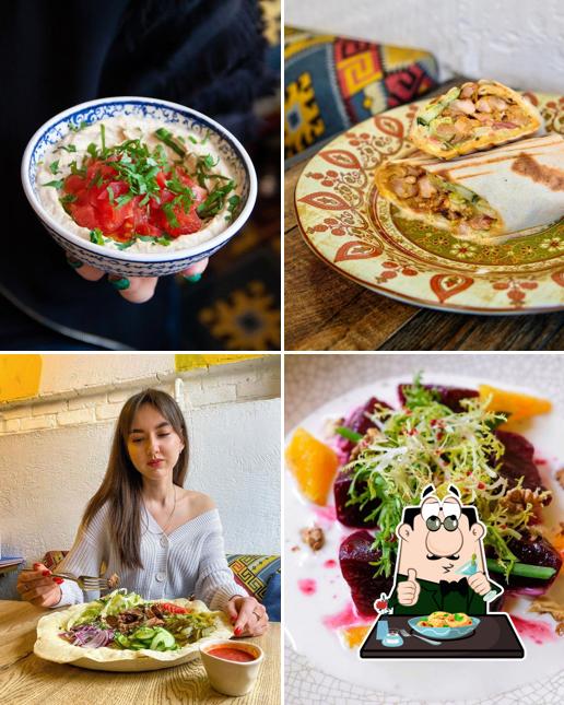 Еда в "Laffa Laffa"