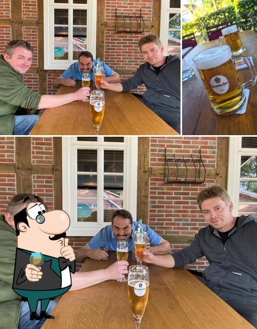 Gaststätte Zum Lindenwirt. Familie Zumberge