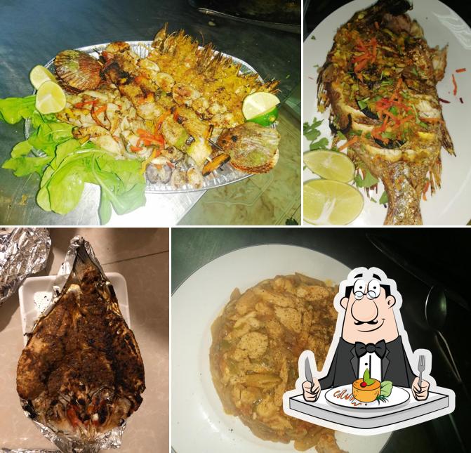 The captain of the Food Marine Restaurant