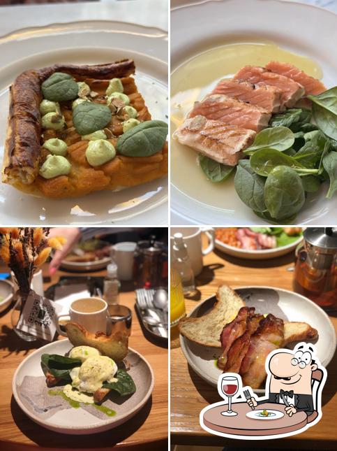 Еда в "Atlas Vin Bistro"