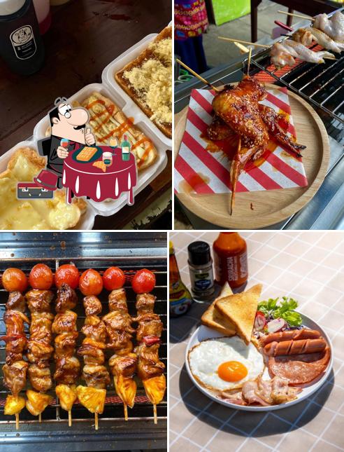 แม่จันนมสด BBQ กุญแจ