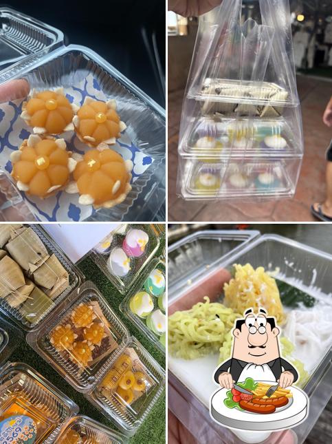 ตลาดน้ำอัมพวา เกศมณีขนมไทย