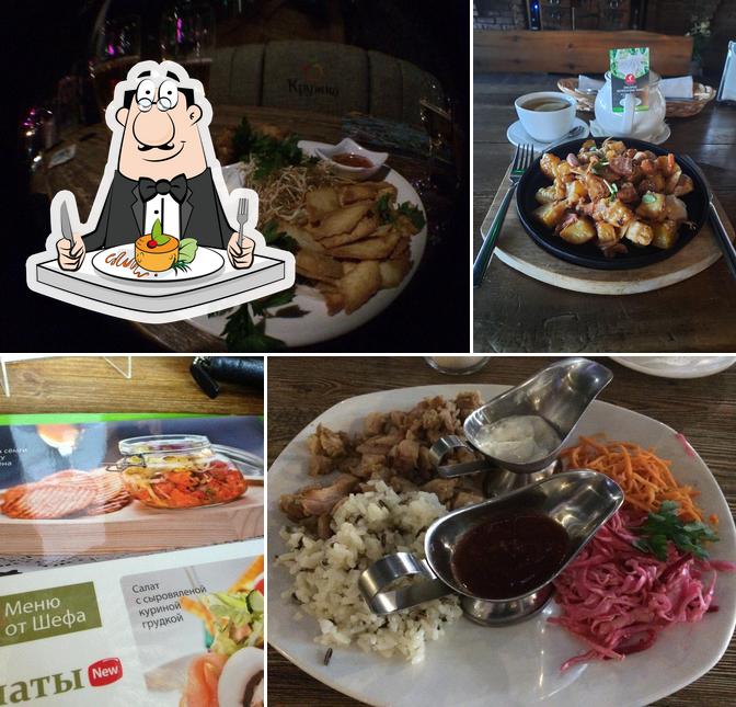 Еда в "Кружке"