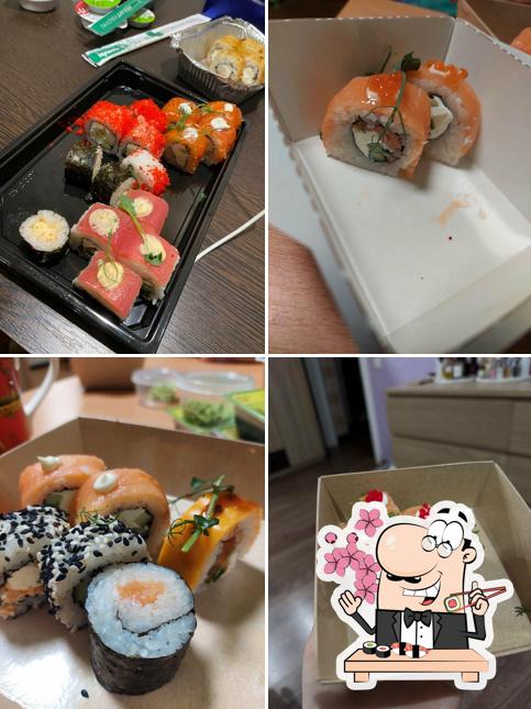 Отведайте различные виды суши