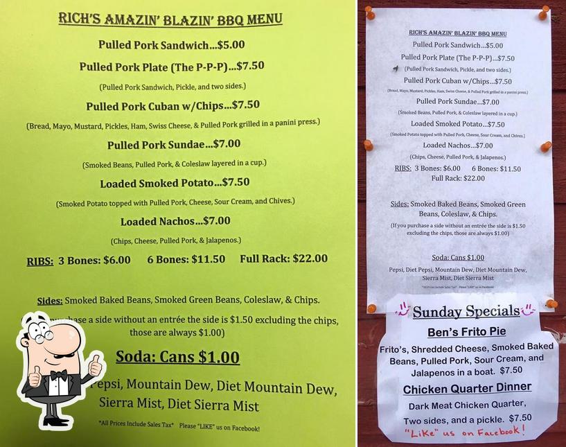 Rich's Amazin' Blazin' BBQ Merrill WI