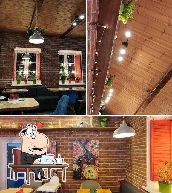 Интерьер "Пиццаменто"