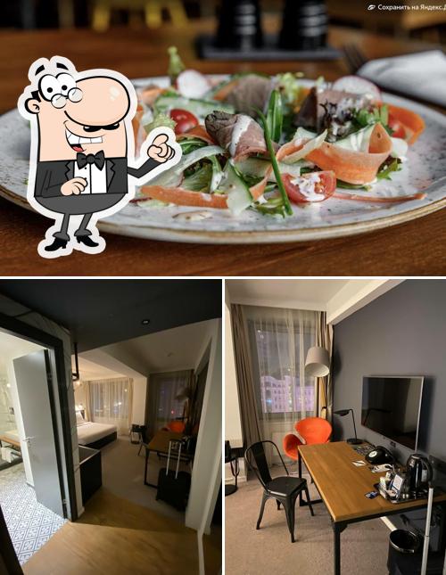 В Гастробар Penta есть внутреннее оформление, еда и многое другое