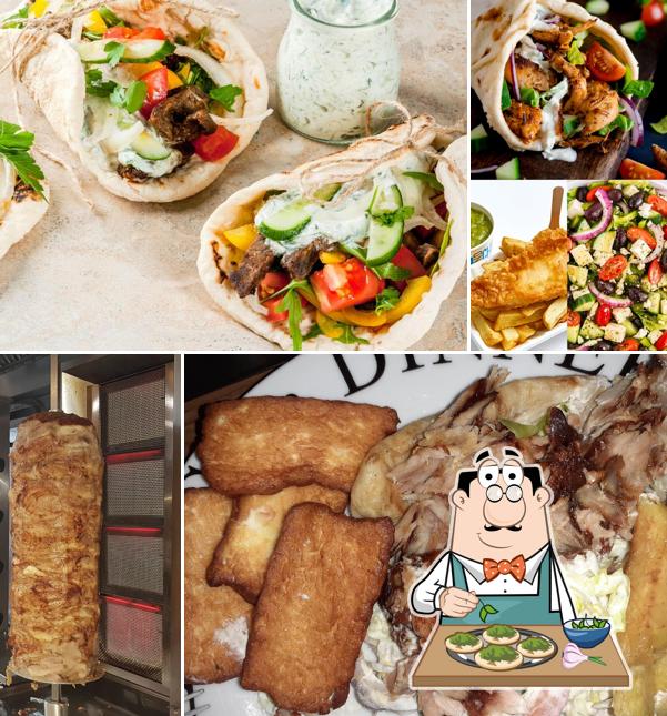 Greek Gyros - Fish And Chips