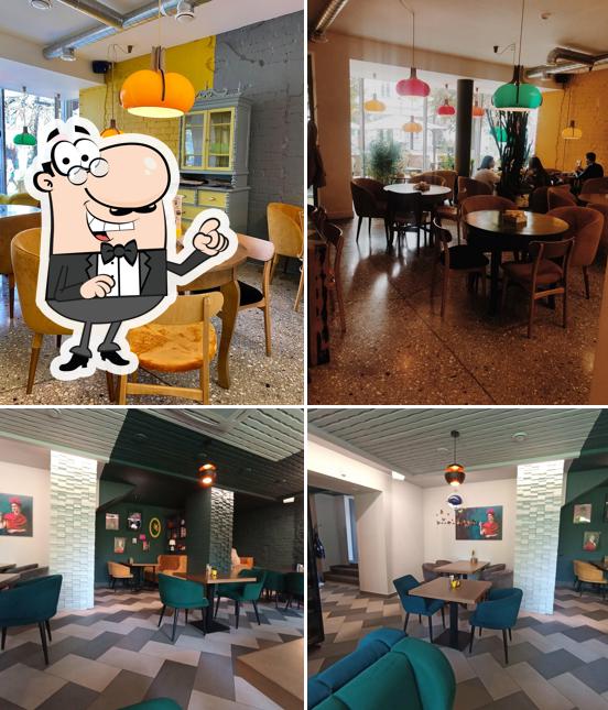 Посмотрите на внутренний интерьер "Yellow"