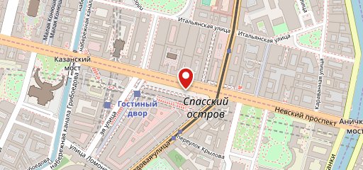 Спортбар «100 ярдов» на карте