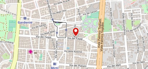 Pizzeria "100Grani" на карте