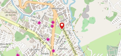 Bar y Restaurante 1537 Cuidad Sorpresa, Pasto на карте