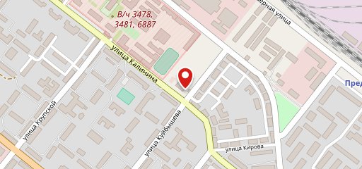 Столовая № 17 на карте