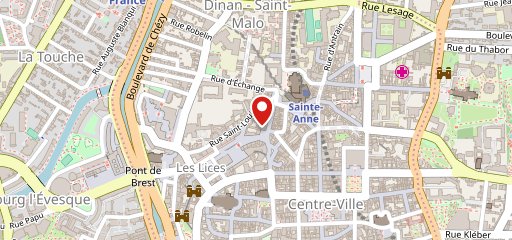 Rennes 1929 на карте