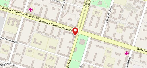 21 Век, Кафе Быстрого Питания на карте