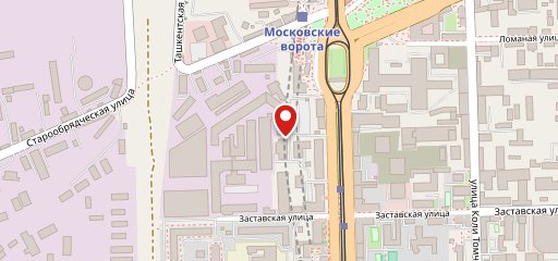 Триэль на карте