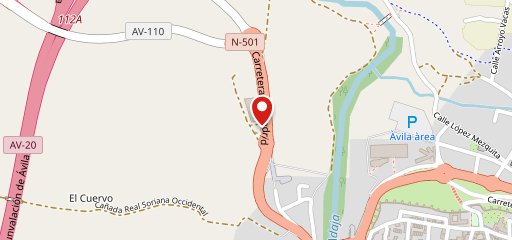 Hotel Sercotel Cuatro Postes Ávila на карте