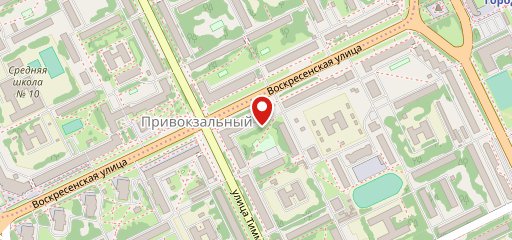 Ницца на карте